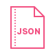 Pink Logo for Json