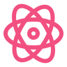 pink logo for React