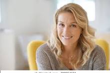 40 year old woman smiling